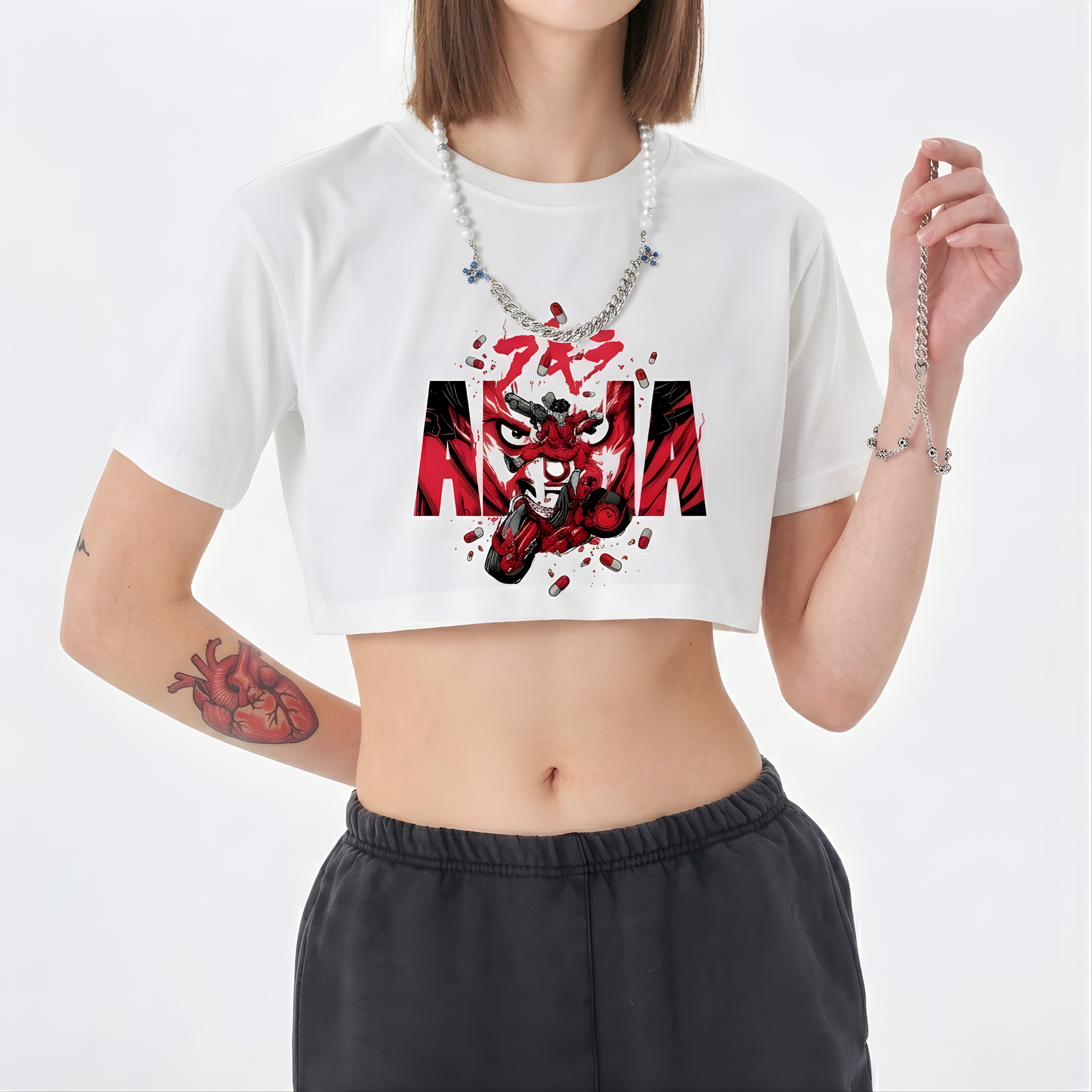 AKIRA Neo-Tokyo Crop Top