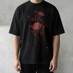 Gothic Rose Cybersigilism T-Shirt