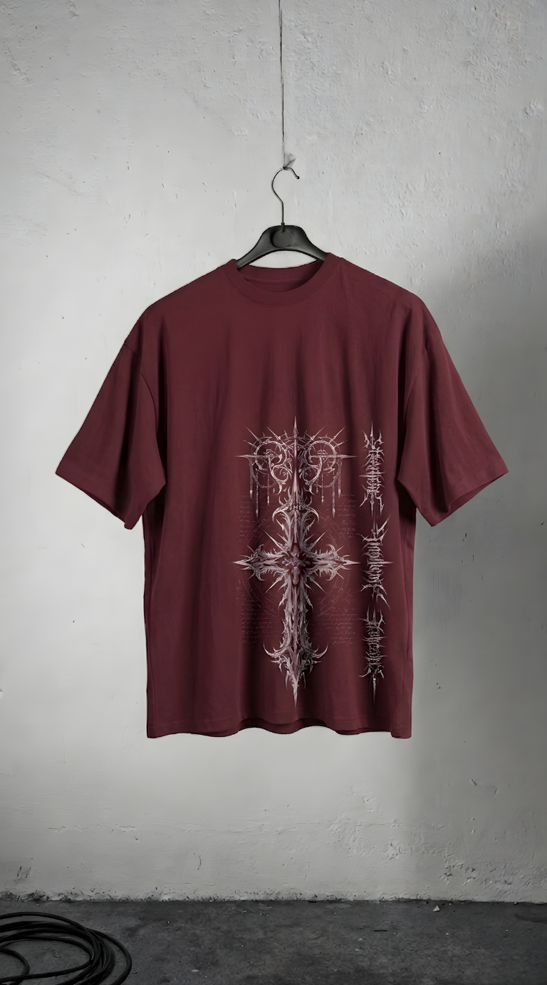 Dark Aesthetic Cyber Sigil T-Shirt