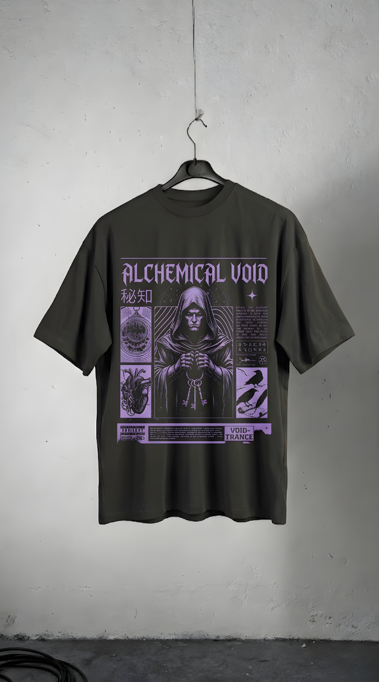Alchemical Void Gothic Graphic Tee
