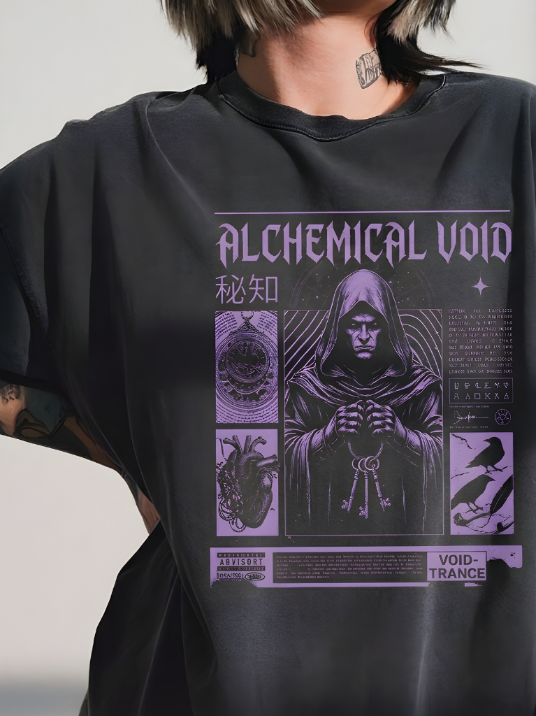 Alchemical Void Gothic Graphic Tee
