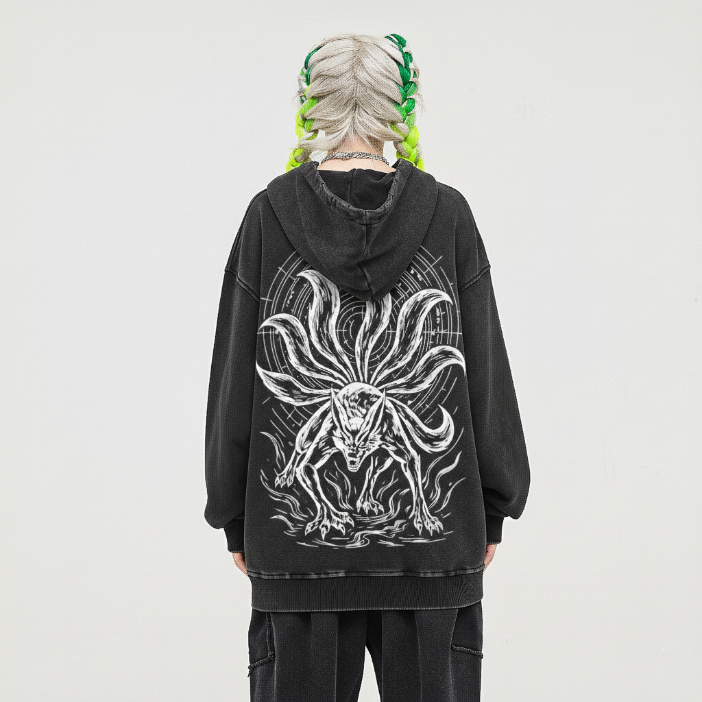 Nine Tails Kurama Hoodie