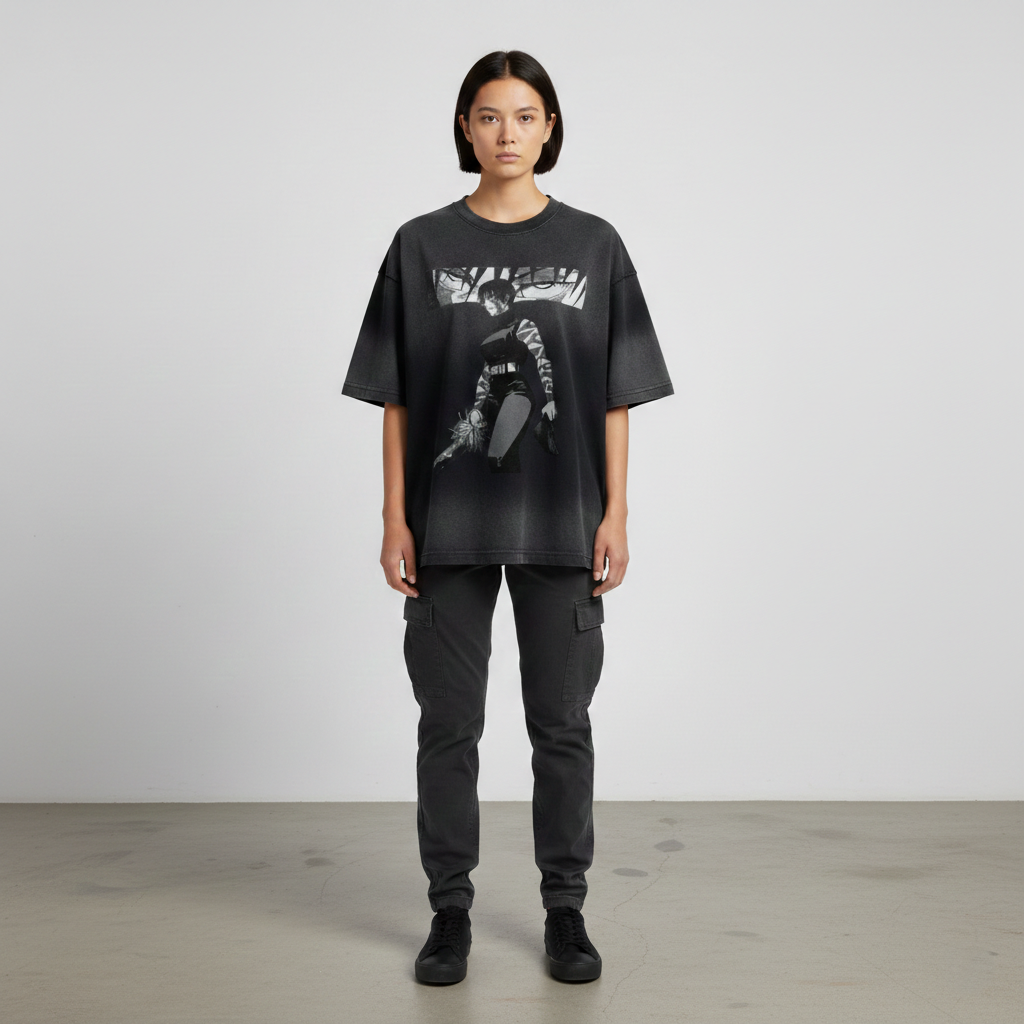 Maki Zenin Combat Oversized Tee