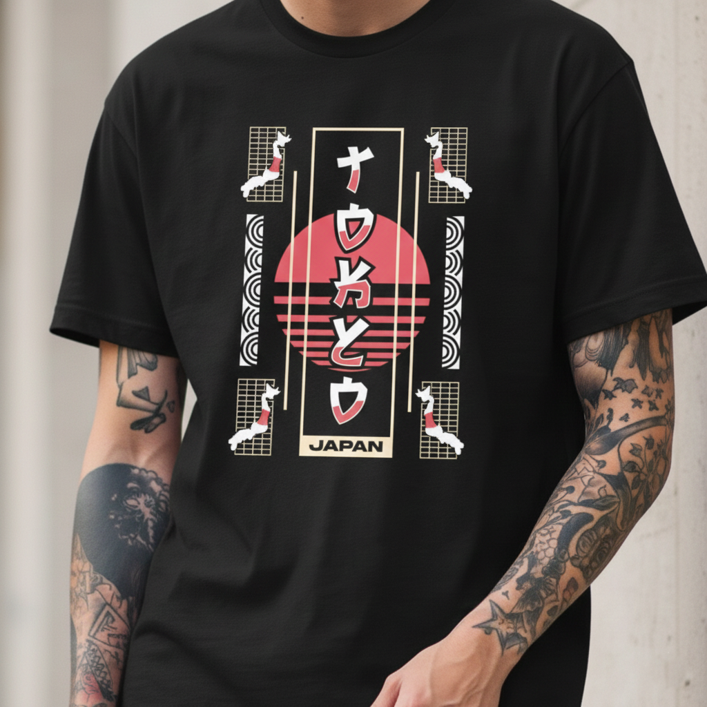 Neo-Tokyo Pulse Tee