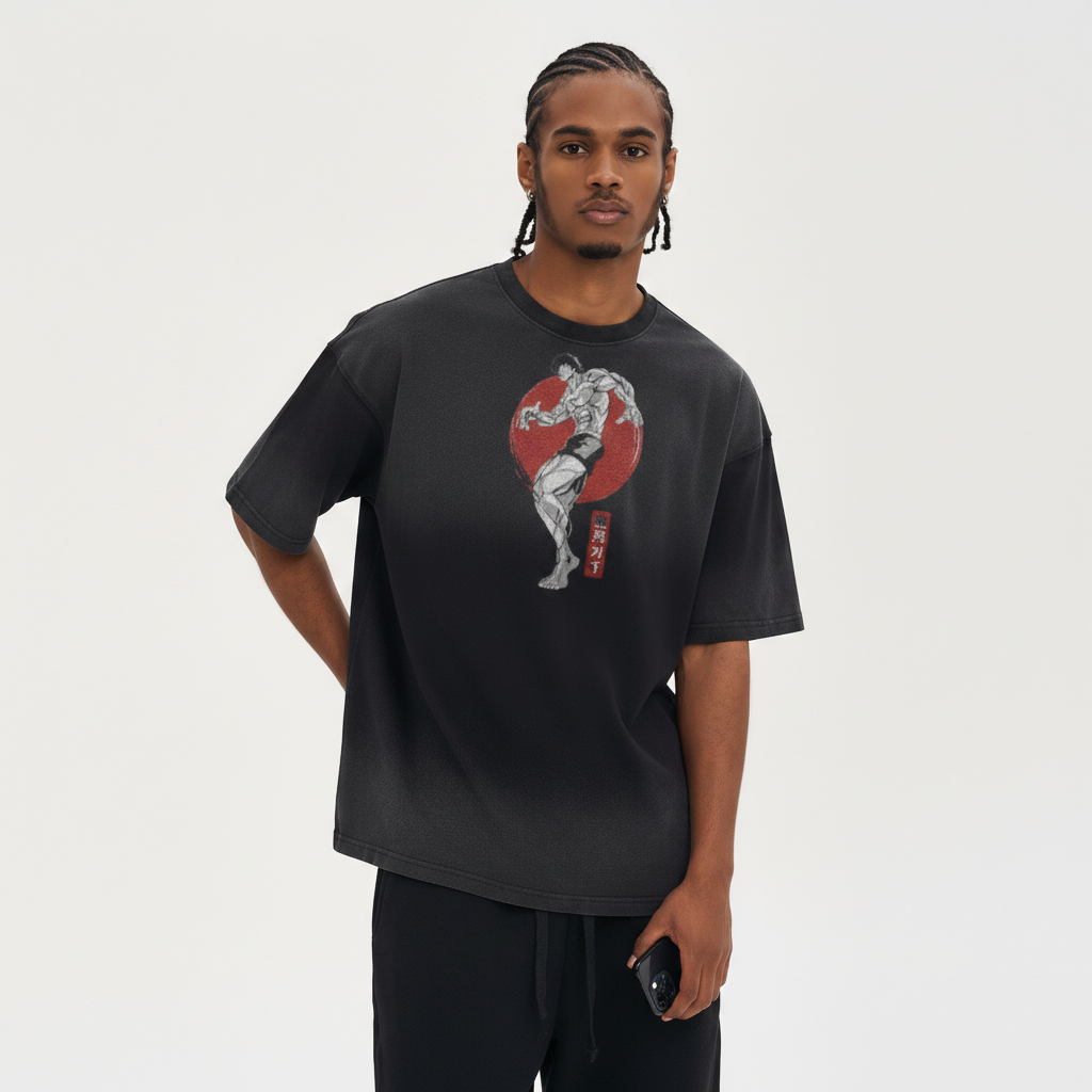 Baki Hanma Warrior Oversized Tee