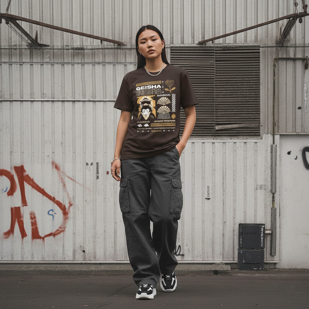 GEISHA // Layered Archive Tee
