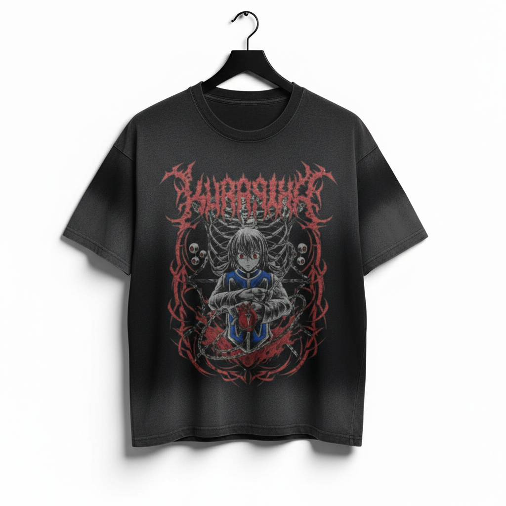The Scarlet Avenger // Kurapika Oversized Tee