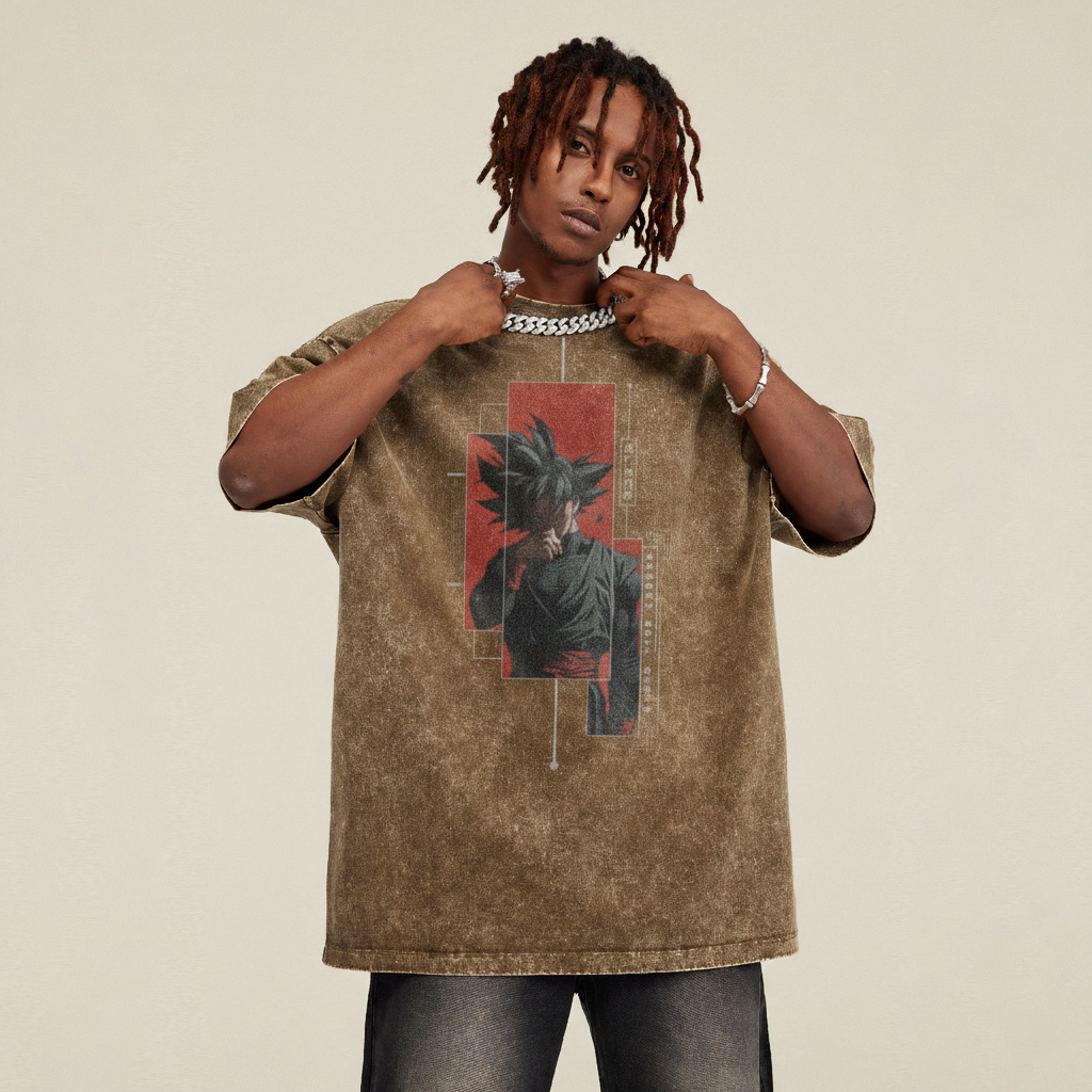 Goku Black Dimensional Oversized Tee
