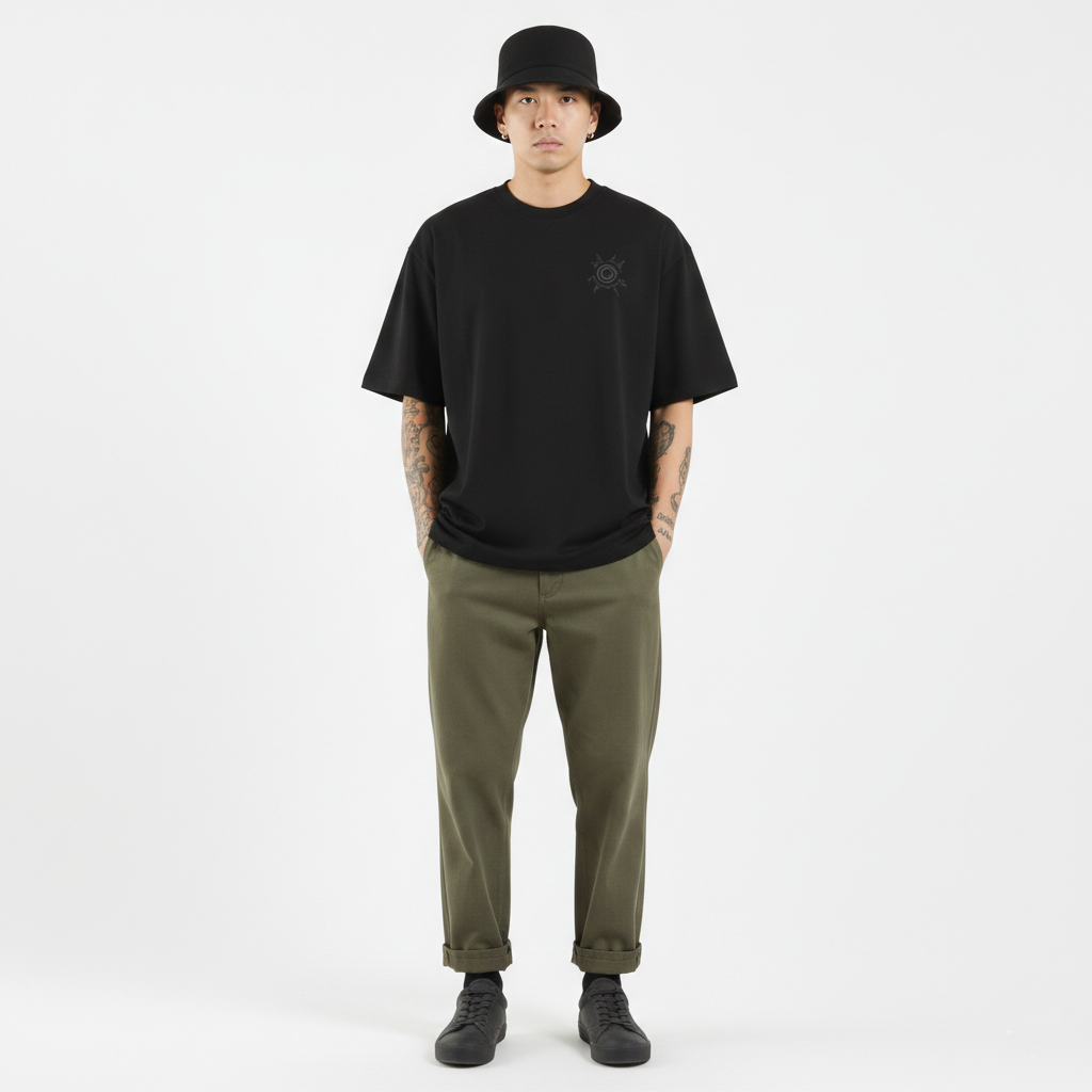 Nine Tails Kurama Oversized Tee